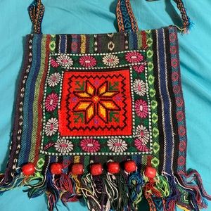 Woven Ukrainian bag
